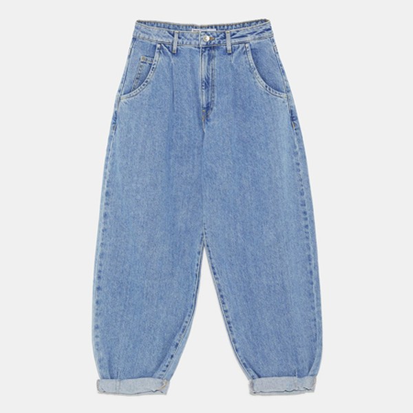 Slouchy Darted Jeans from Zara