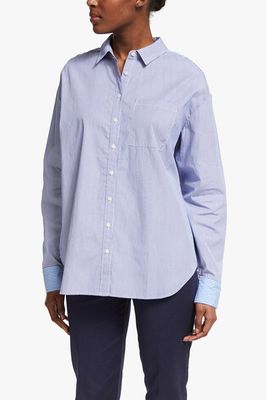 Boden Maria Relaxed Stripe Shirt from John Lewis
