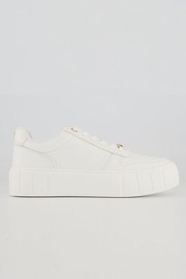 Fig Textured Sole Lace Up Trainers from Office