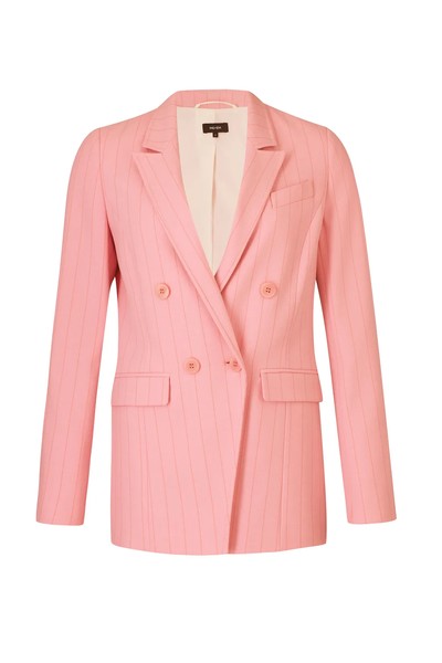 Pink Pinstripe Blazer from Me & Em