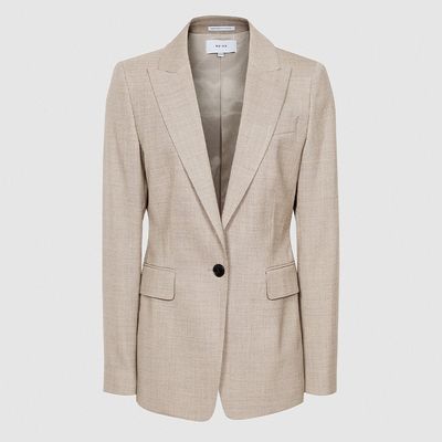 Wool Blend Tailored Blazer from Reiss