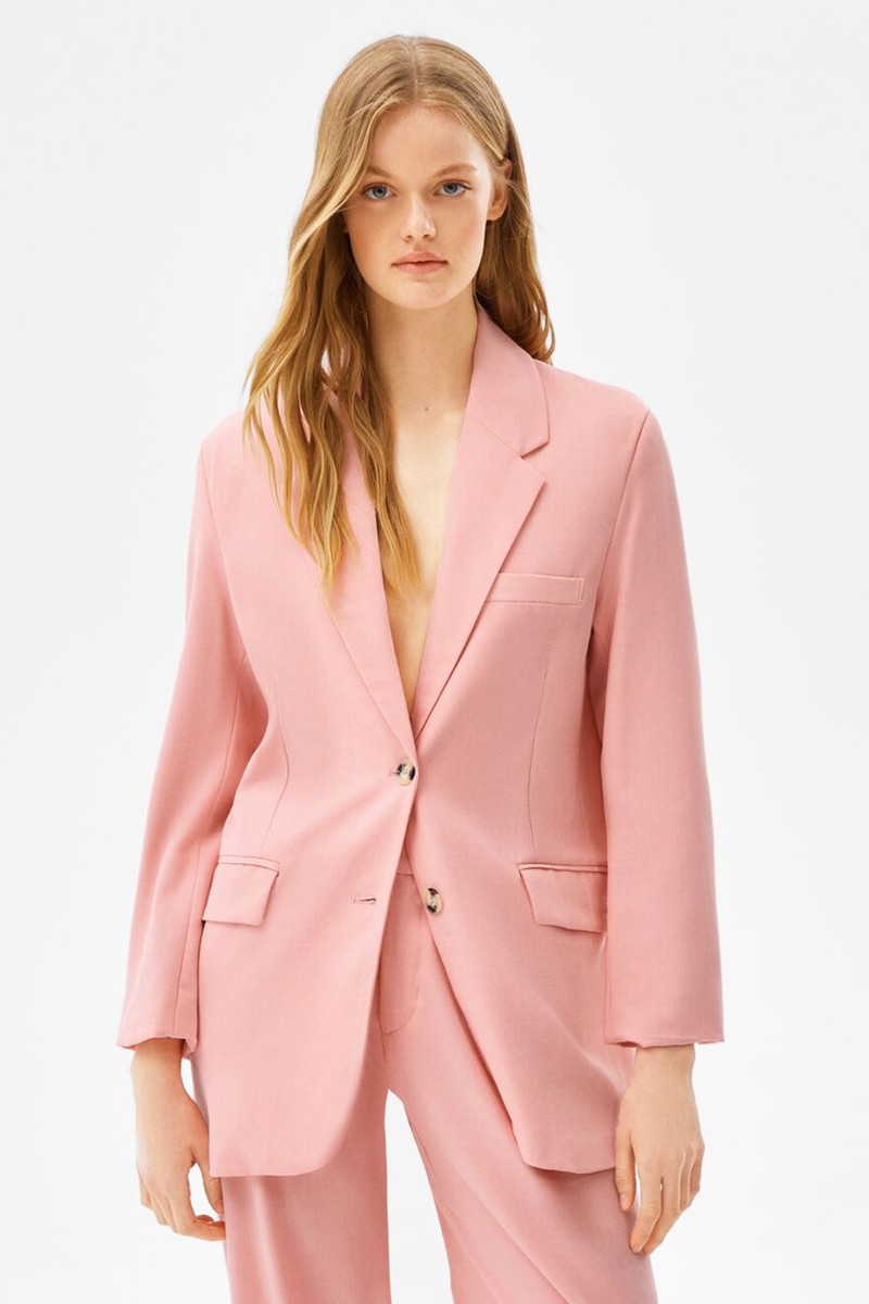 Masculine Cut Blazer from Bershka