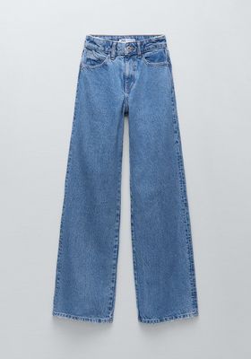 High Rise Wide Leg Jeans from Zara