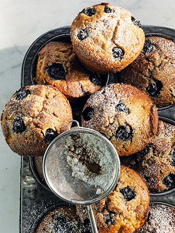 Blueberry & Apple Muffins