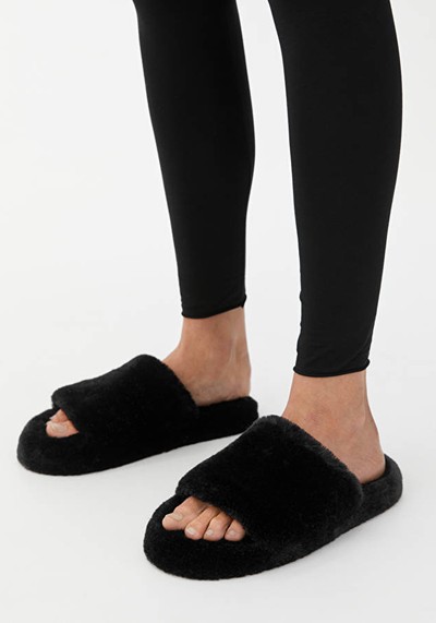 Faux Fur Slippers