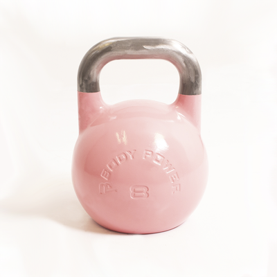 8kg Pink Competition Kettlebell from Body Power 