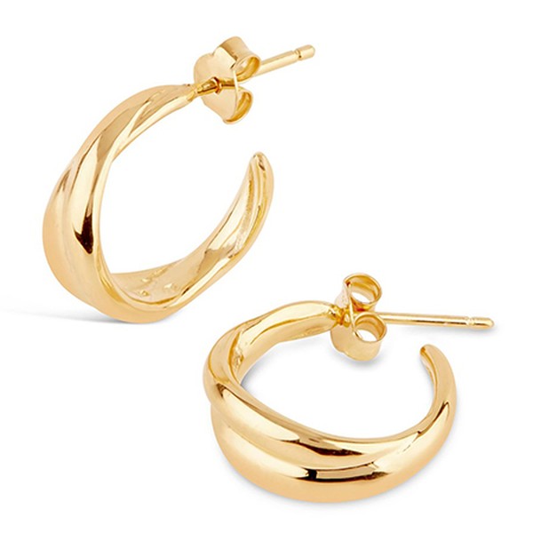 Twist Mini Hoops from Dinny Hall