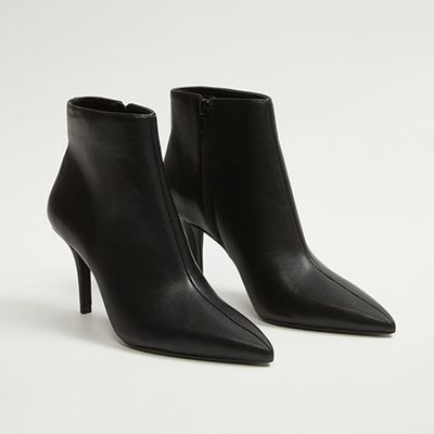 Pointed Heel Ankle Boots from Mango