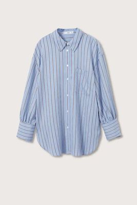 Pocket Striped Shirt from Mango