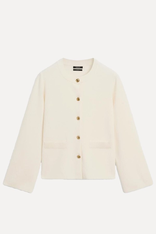 Wool Knit Cardigan