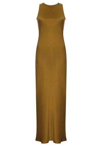 The Valencia Silk Satin Dress from Asceno