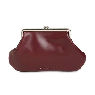 Pocket Leather Clutch from Victoria Beckham