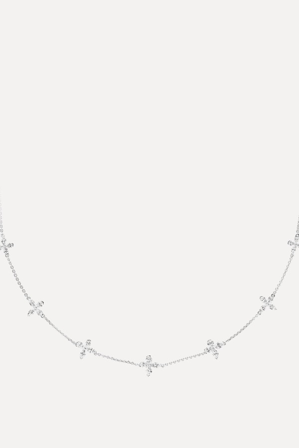 Classic Butterfly Petite Diamond Necklace