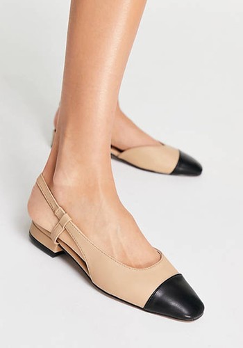 Lively Slingback Ballet Flats  from ASOS Design