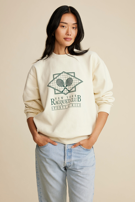 NY Racquet Club Crewneck from Sporty & Rich 
