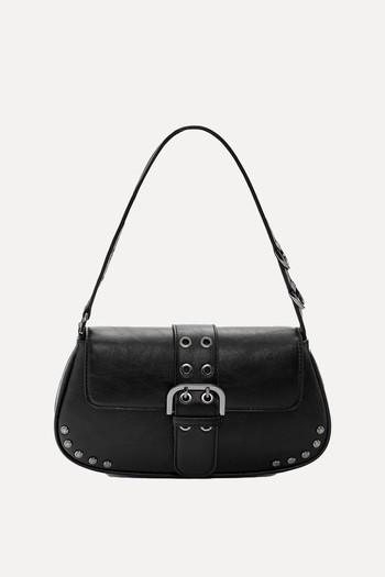 Studded Buckled Shoulder Bag from Pull&Bear