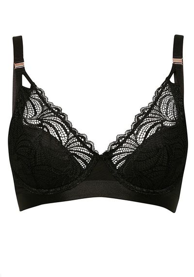 Nursing Warrior Lace Flexi Wire Plunge Bra from Projectme