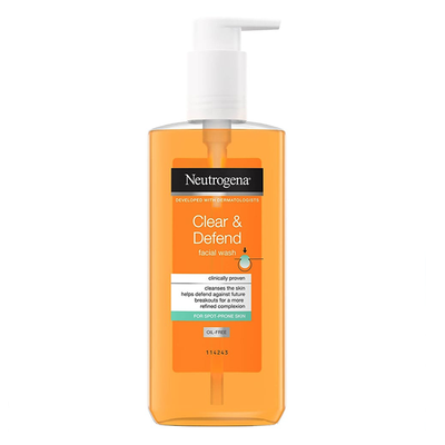 Clear & Defend Facial Wash  from Neutrogena