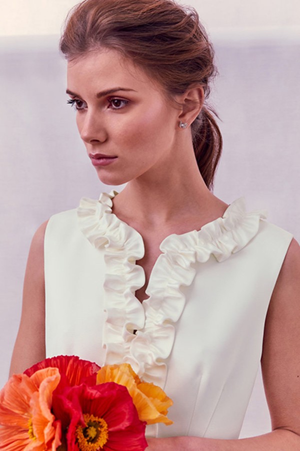 Winthia Ruffle Bodice Maxi Dress