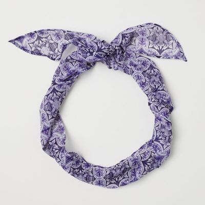 Patterned Hair Scarf from H&M