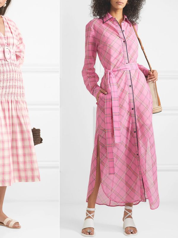 15 Ways To Wear Pink Check