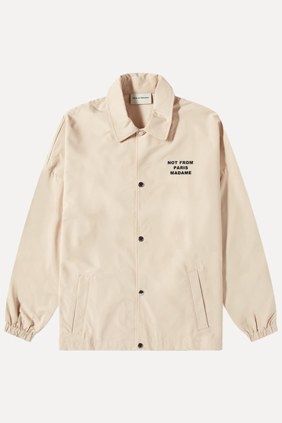 Slogan Coach Jacket from Drôle De Monsieur