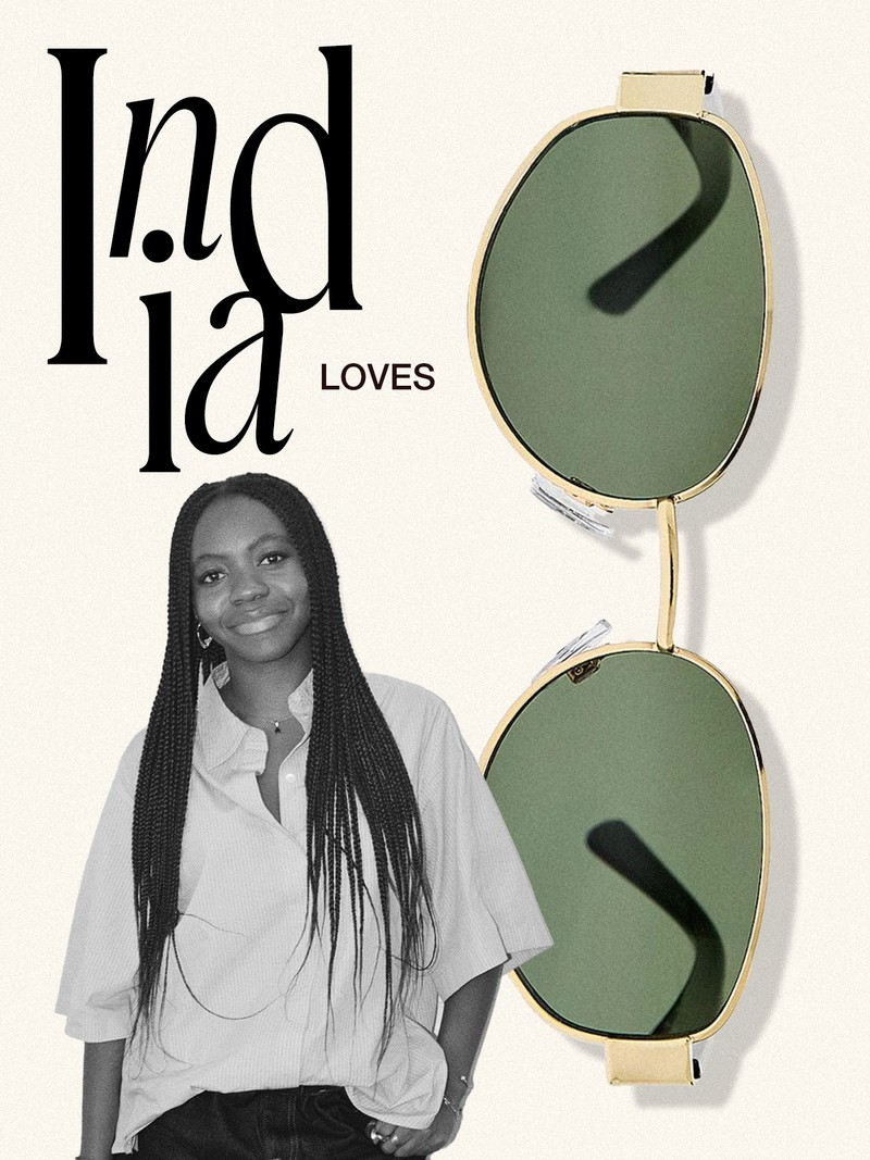 Sunglasses With Metal Temples from Stradivarius