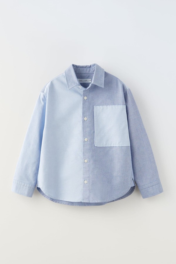 Oxford Patchwork Shirt 