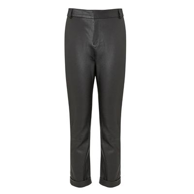 Raven Leather Trousers from Baukjen