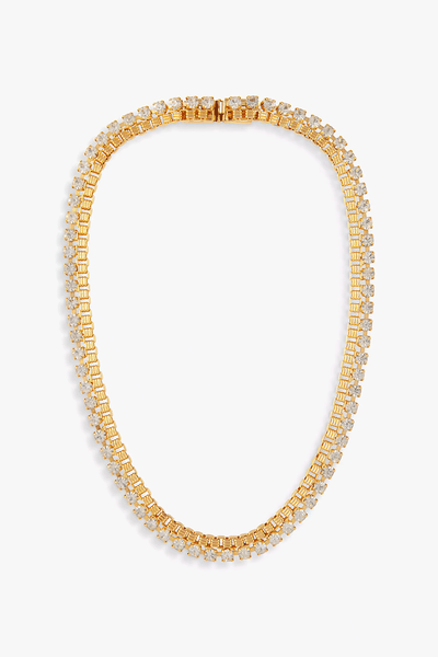 Vintage Swarovski Crystal Collar Necklace, Dated Circa 1990s from Susan Caplan