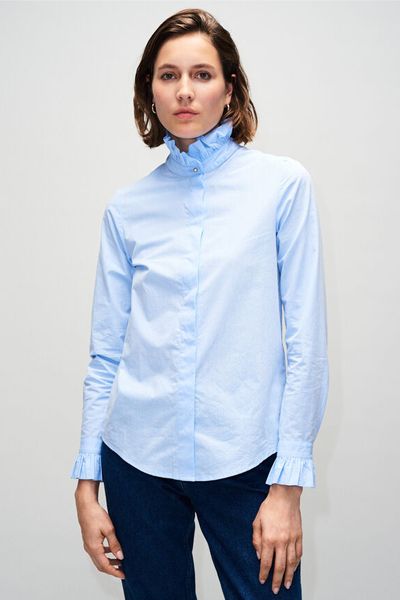 Victorian Collar Cotton Shirt from Claudie Pierlot