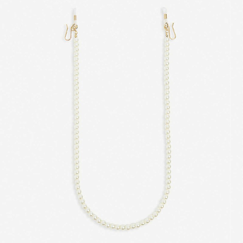 Faux Pearl Glasses Chain from Lele Sadoughi