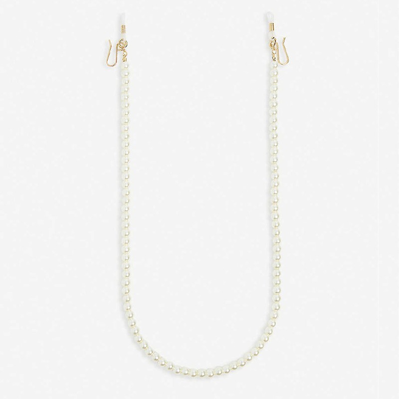 Faux Pearl Glasses Chain from Lele Sadoughi