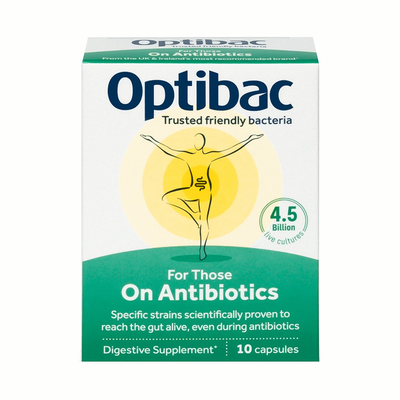 Probiotics For Those On Antibiotics  from Optibac