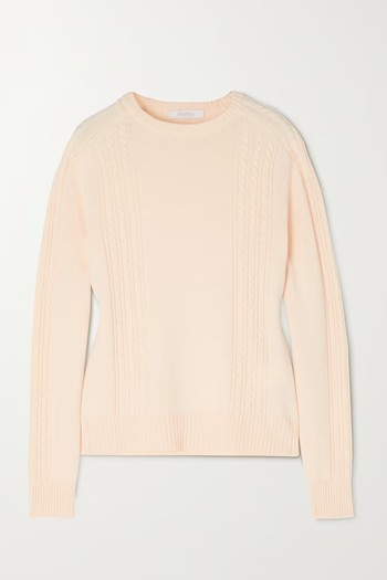 Formica Cable-Knit Wool Sweater from Max Mara