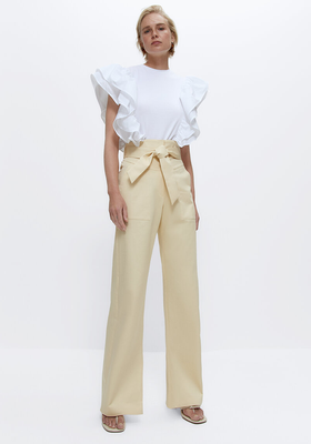 High Waist Trousers With Pockets from Uterque