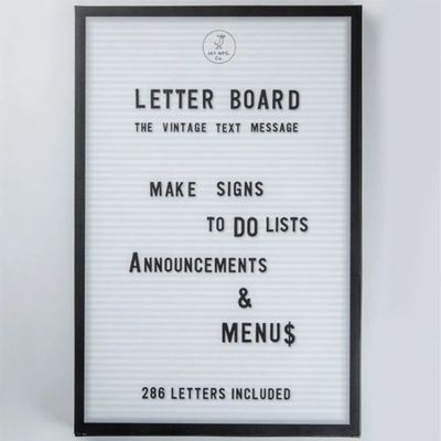Jay Black Letterboard from Conran Shop