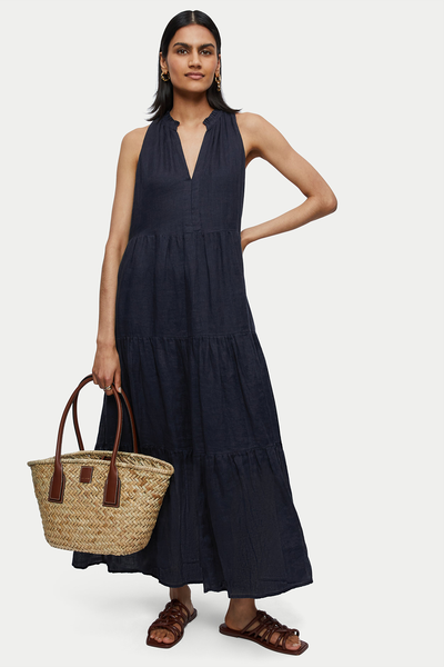 Gauze Linen Maxi Dress from Jigsaw