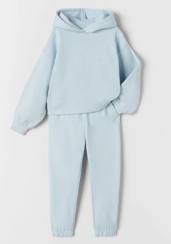 Plush Hoodie & Trousers Set from Zara