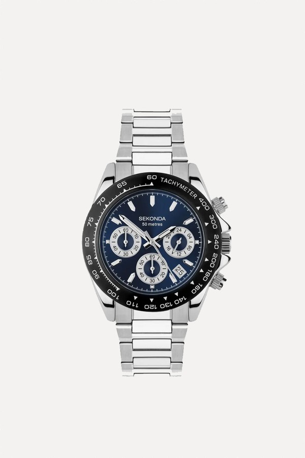 Circuit Chronograph Stainless Steel Bracelet Watch from Sekonda