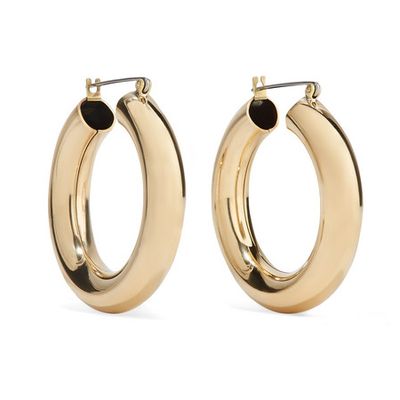 Gold-Tone Hoop Earrings from Laura Lombardi