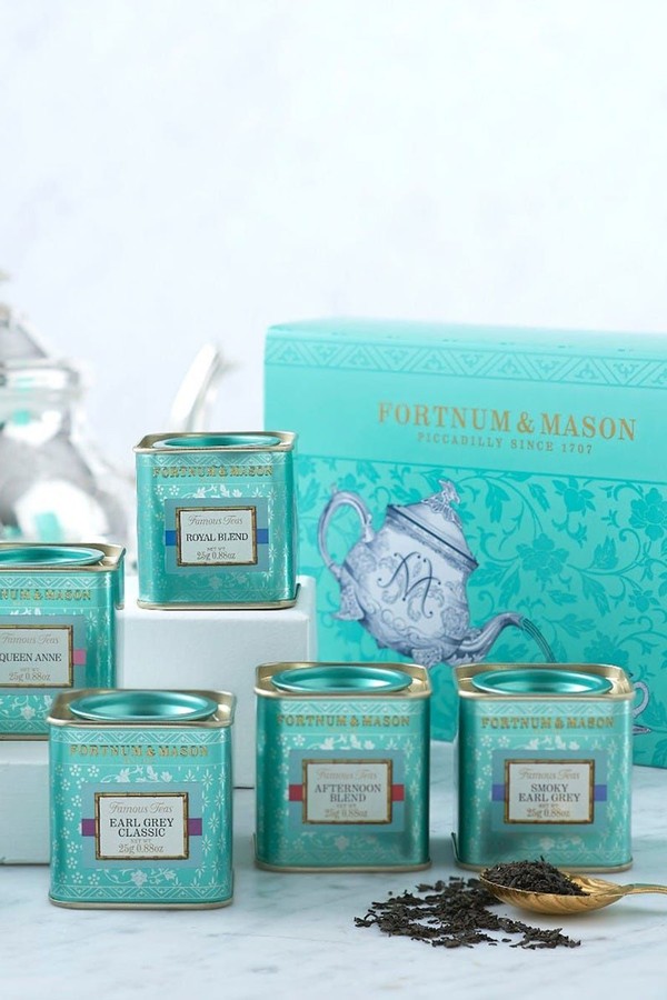 Set Of 6 Mini Fortnum's Famous Teas from Fortnum & Mason