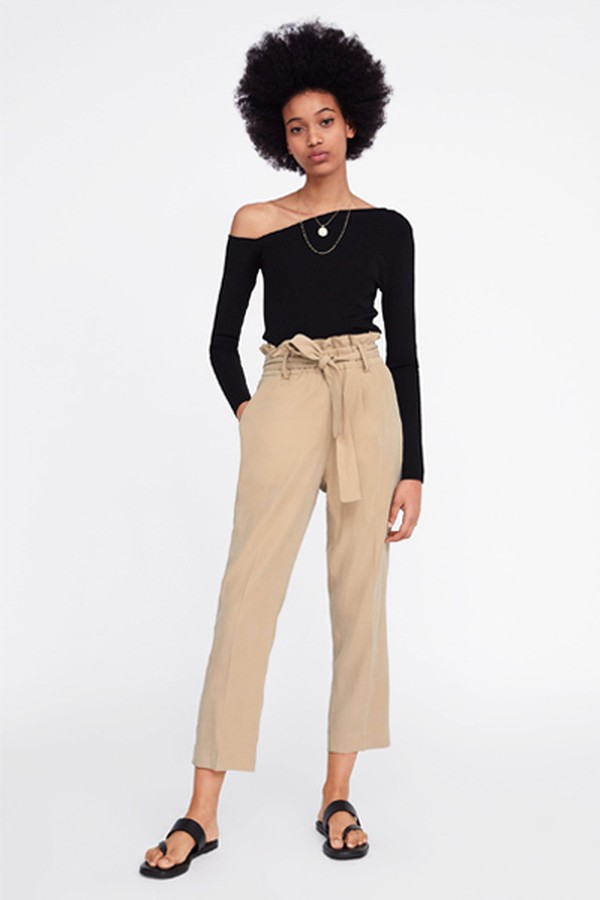 Paperbag Trousers from Zara