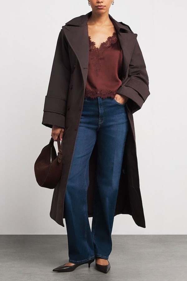 Soft Tech Good True Straight Jeans from Good American