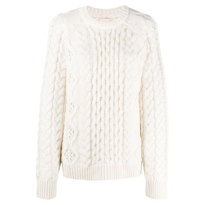 Studio Cable-Knit Jumper from Loulou Studio