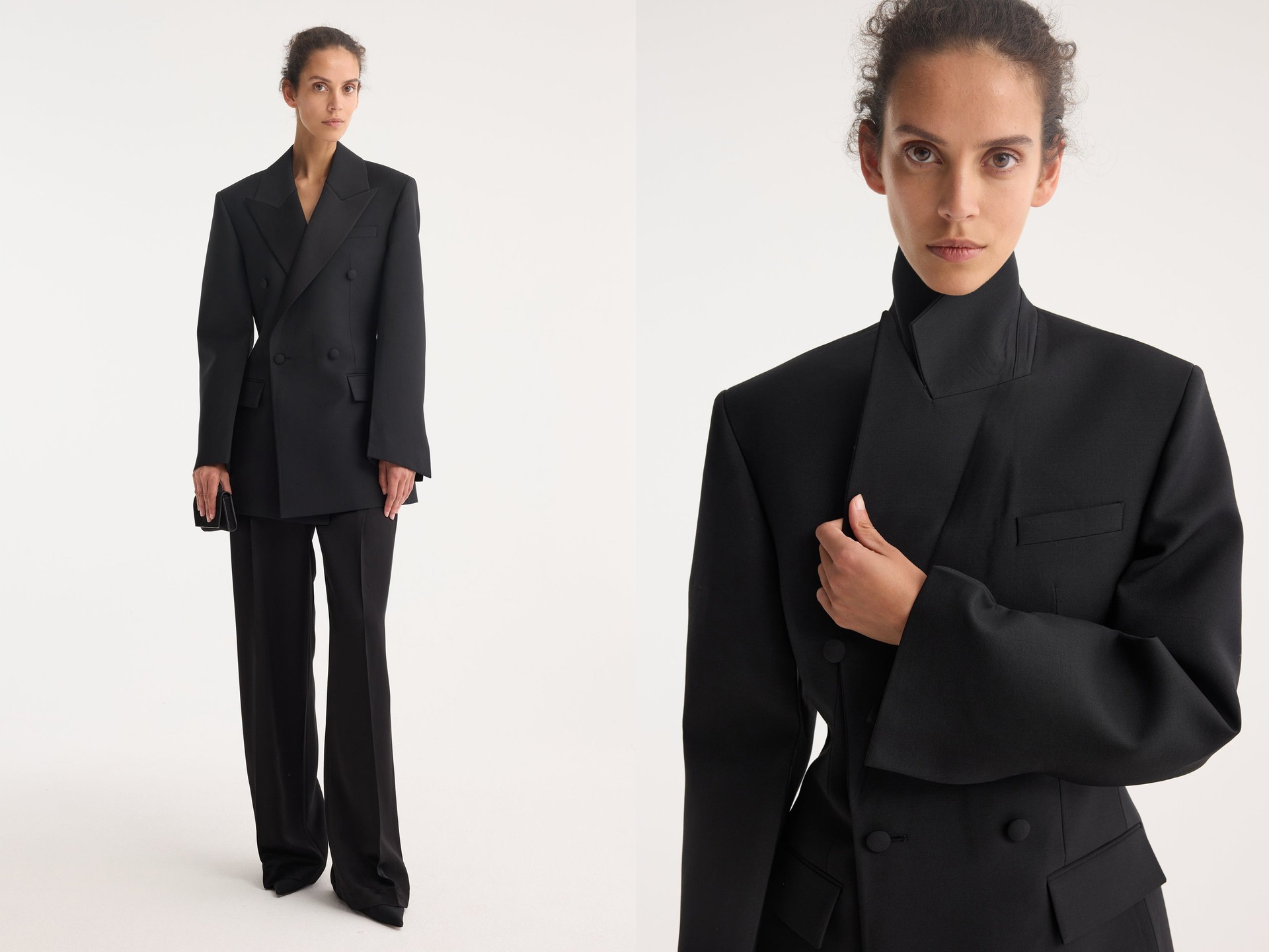 Hourglass Tuxedo Blazer from Róhe