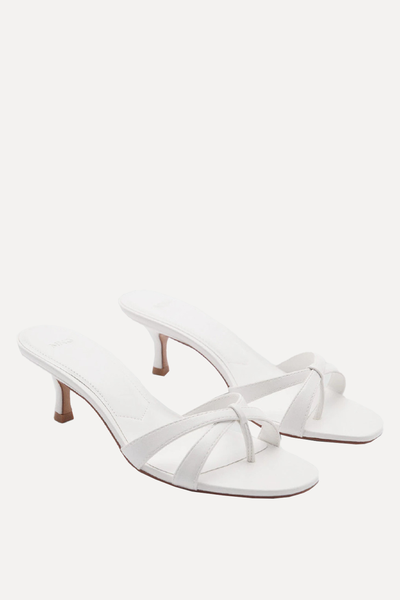 Strappy Heeled Sandals from Mango 