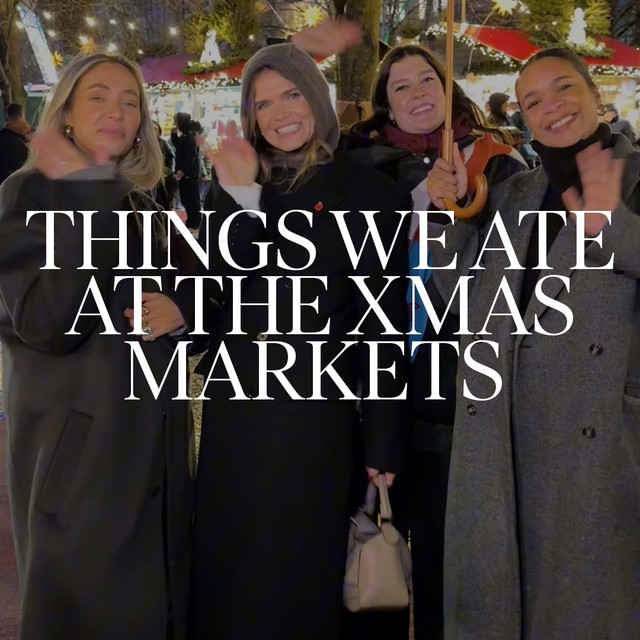 Run, don’t walk to the Princes Street Christmas market. Here’s everything the team ate…