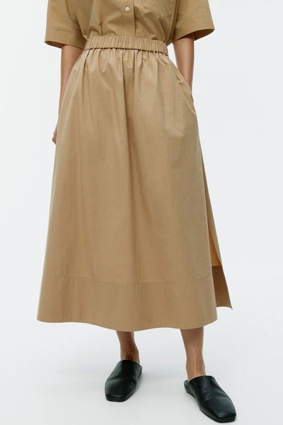 A-Line Cotton Skirt from ARKET