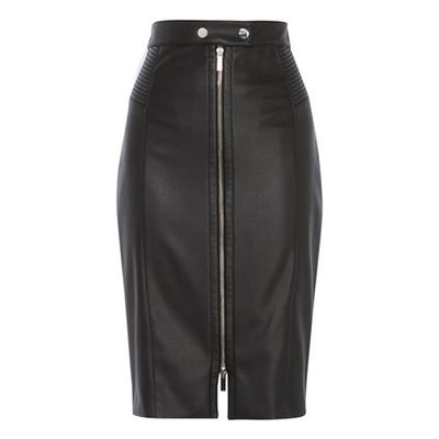 Midi Biker Skirt